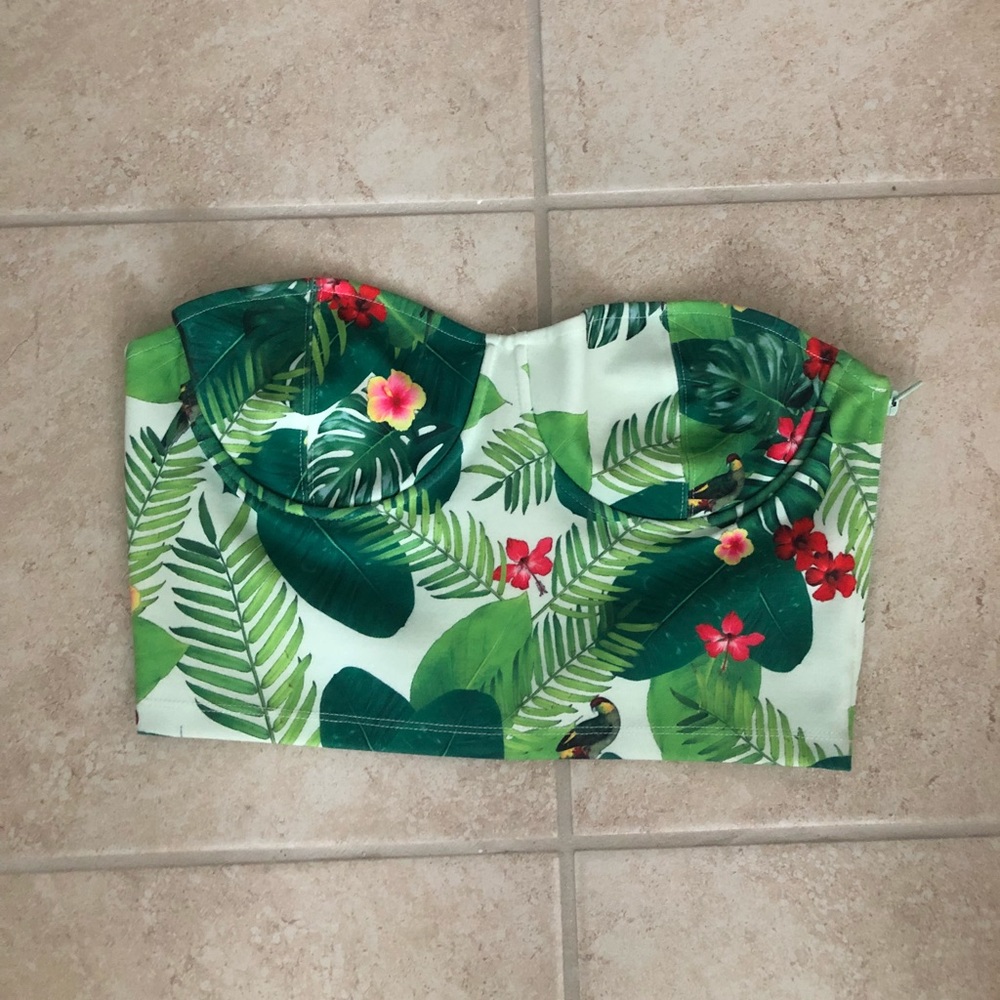 Zara Cropped Bustier